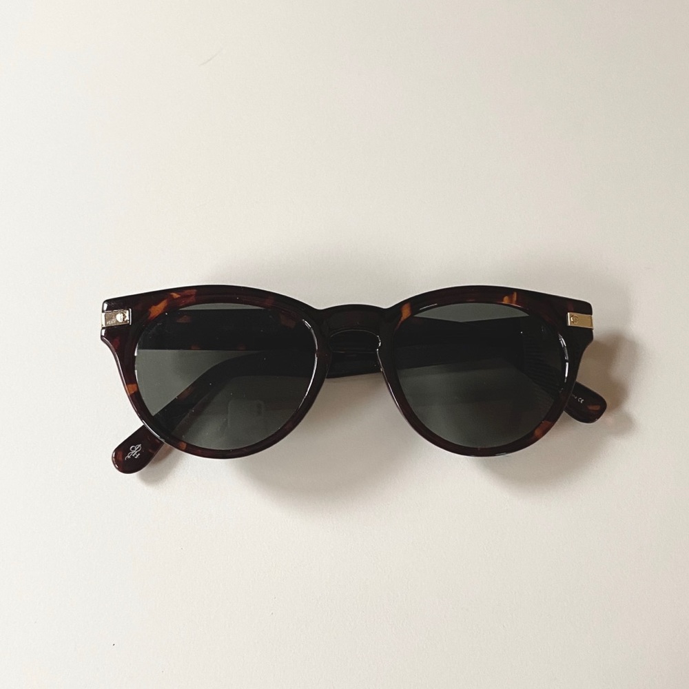 Cole Haan Chic Wayfarer Tortoiseshell Sunglasses